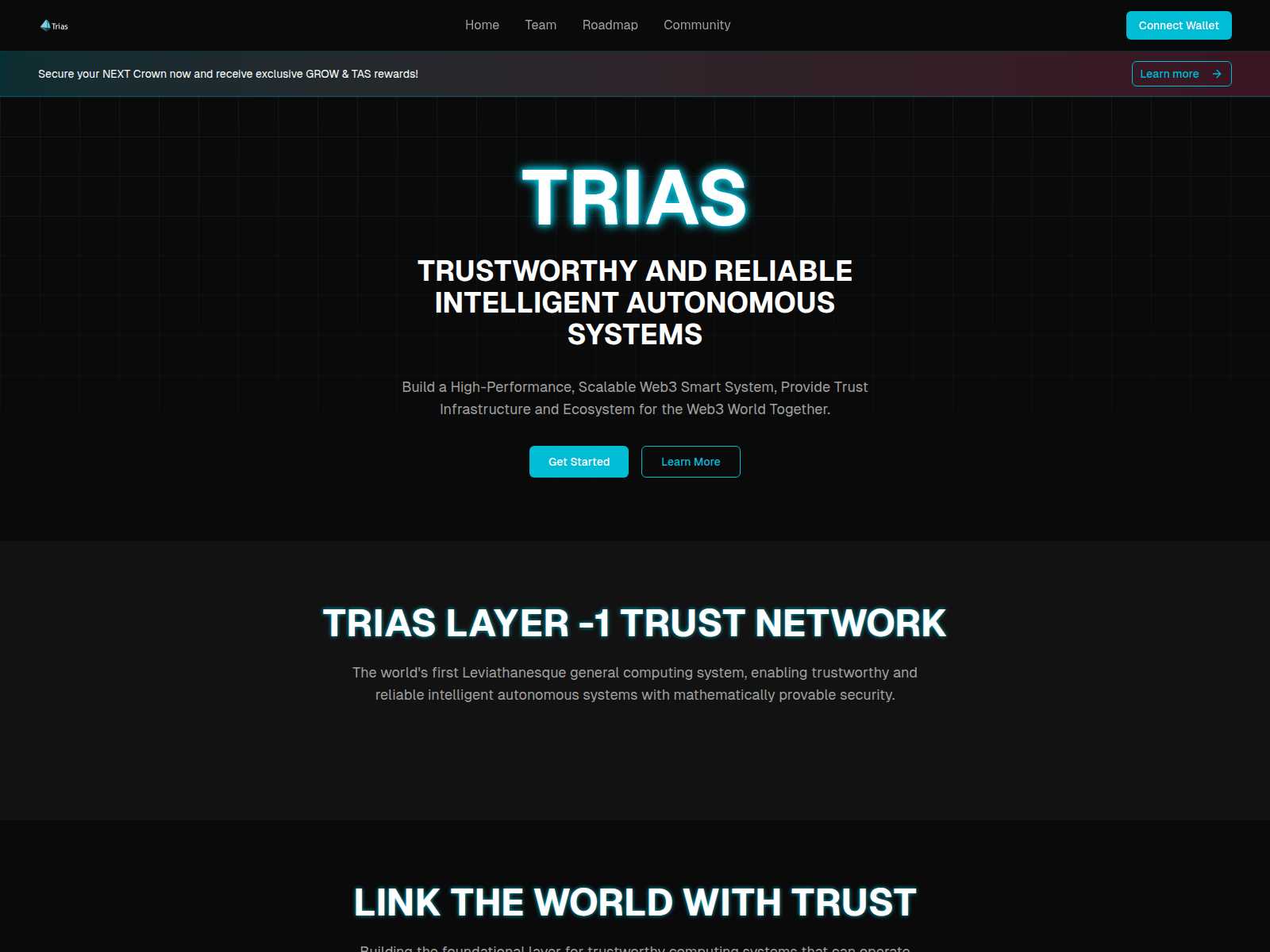 Screenshot of claim-trias.com