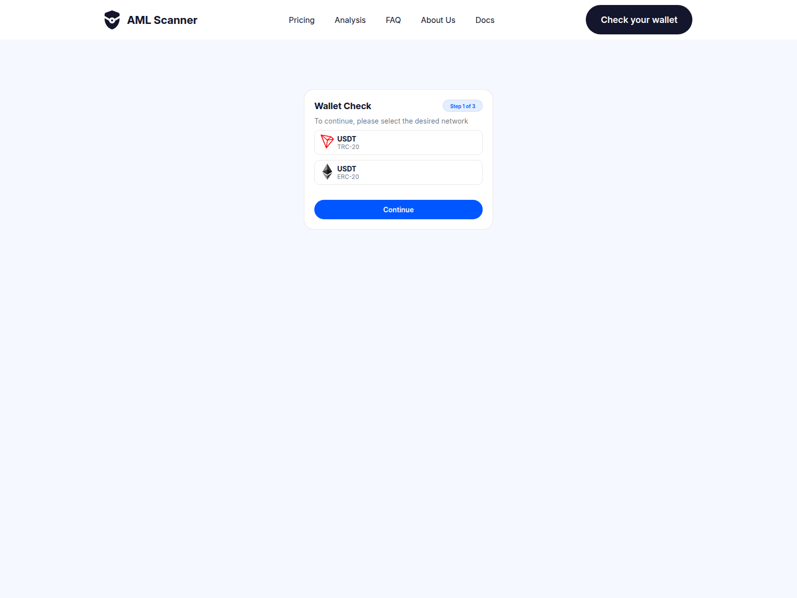 Screenshot of coinchecker.org