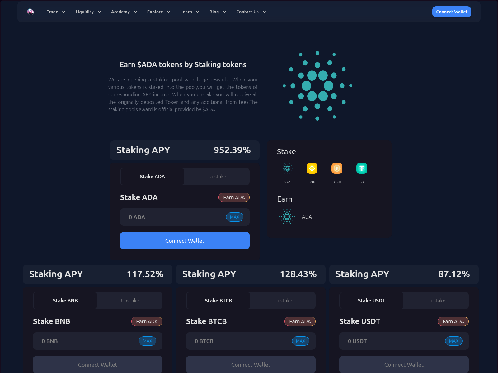 Screenshot of ada.sushistakes.info