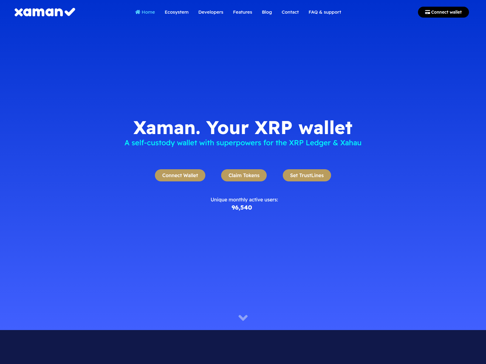 Screenshot of xamanxrpl.web.app