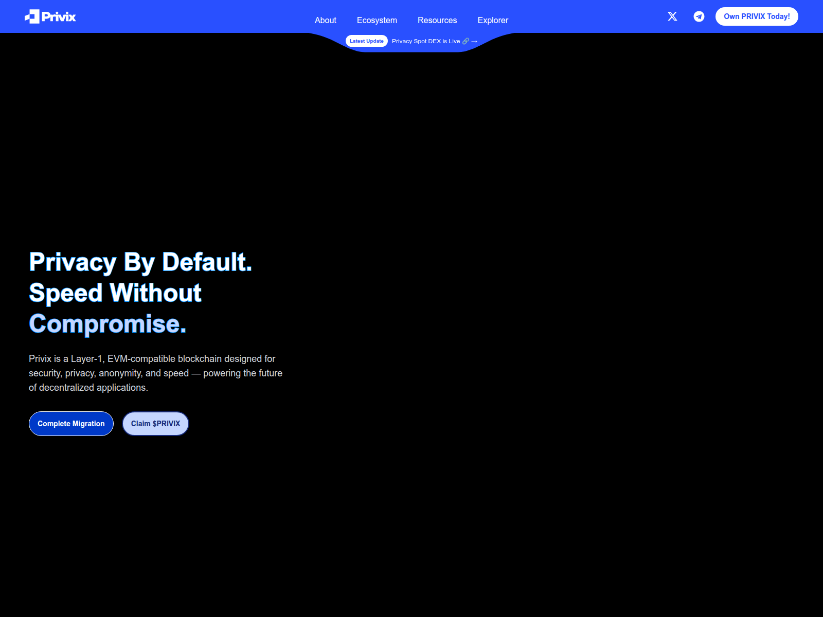 Screenshot of privix-claimportal.pages.dev
