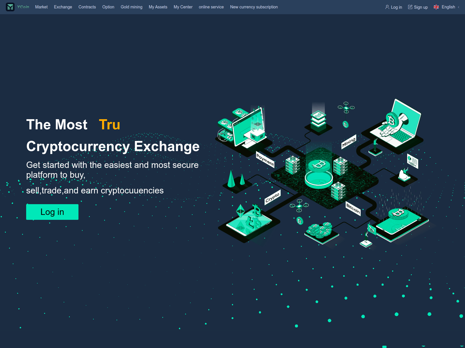 Screenshot of kucoin888.com