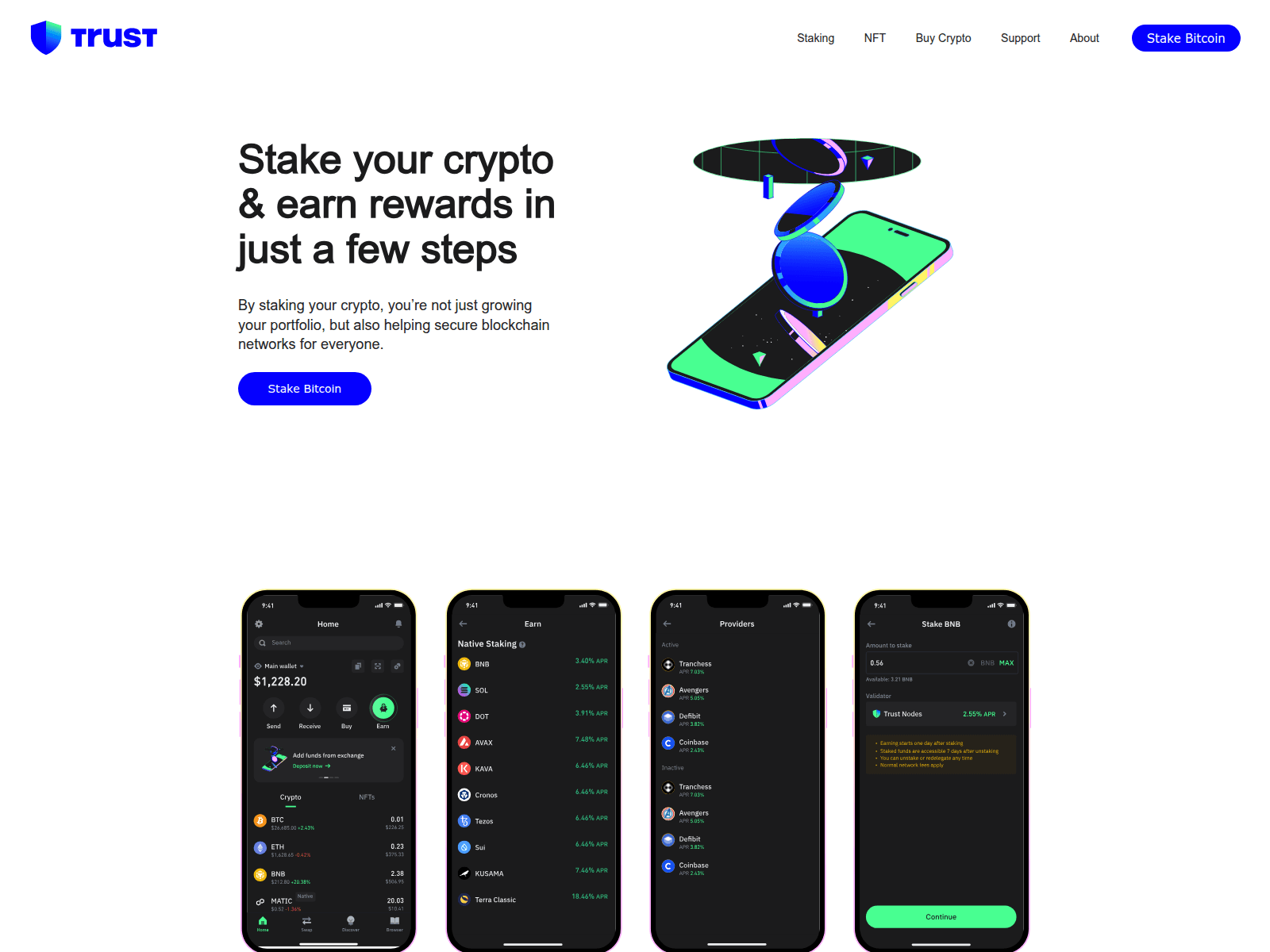 Screenshot of stakingpool.pro
