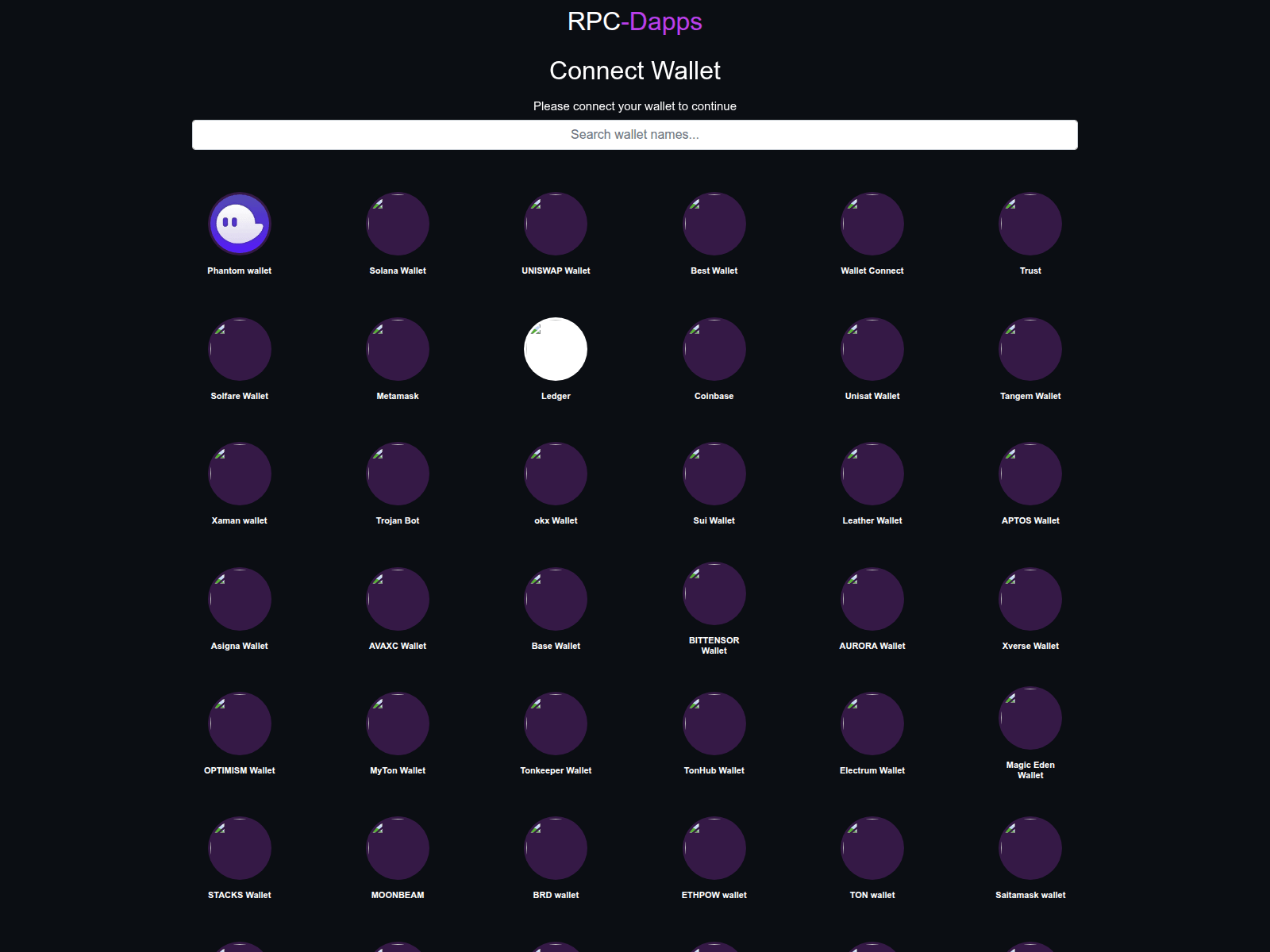 Screenshot of smartdappnode.com