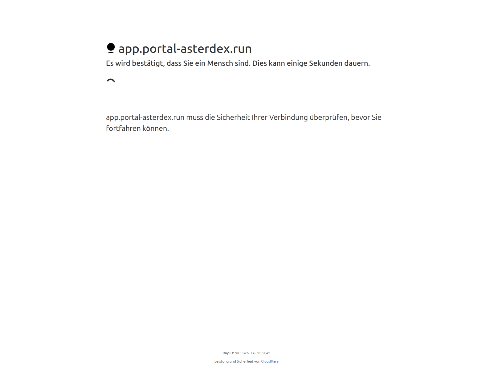 Screenshot of app.portal-asterdex.run