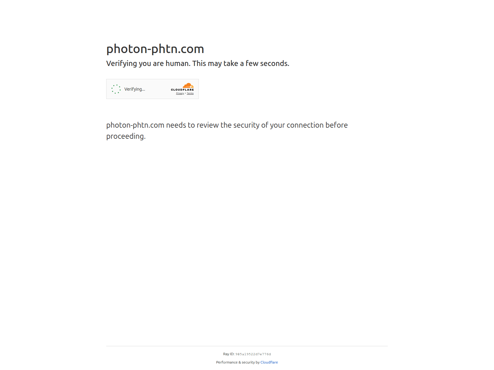Screenshot of photon-phtn.com
