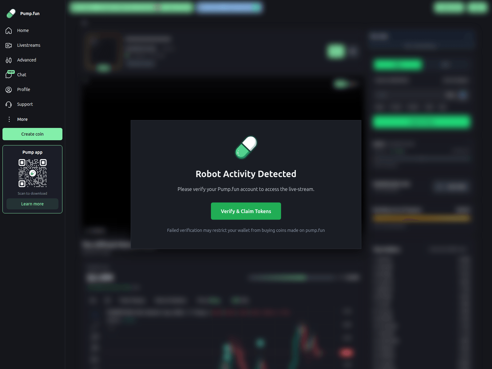 Screenshot of funclaimnow.xyz