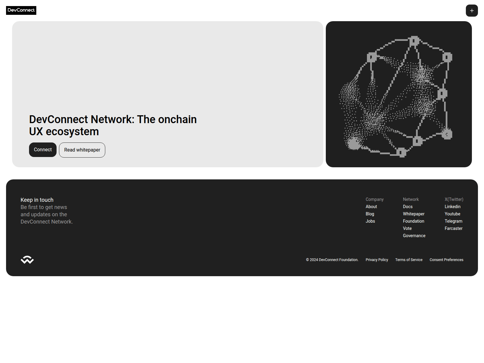 Screenshot of devconnection.xyz