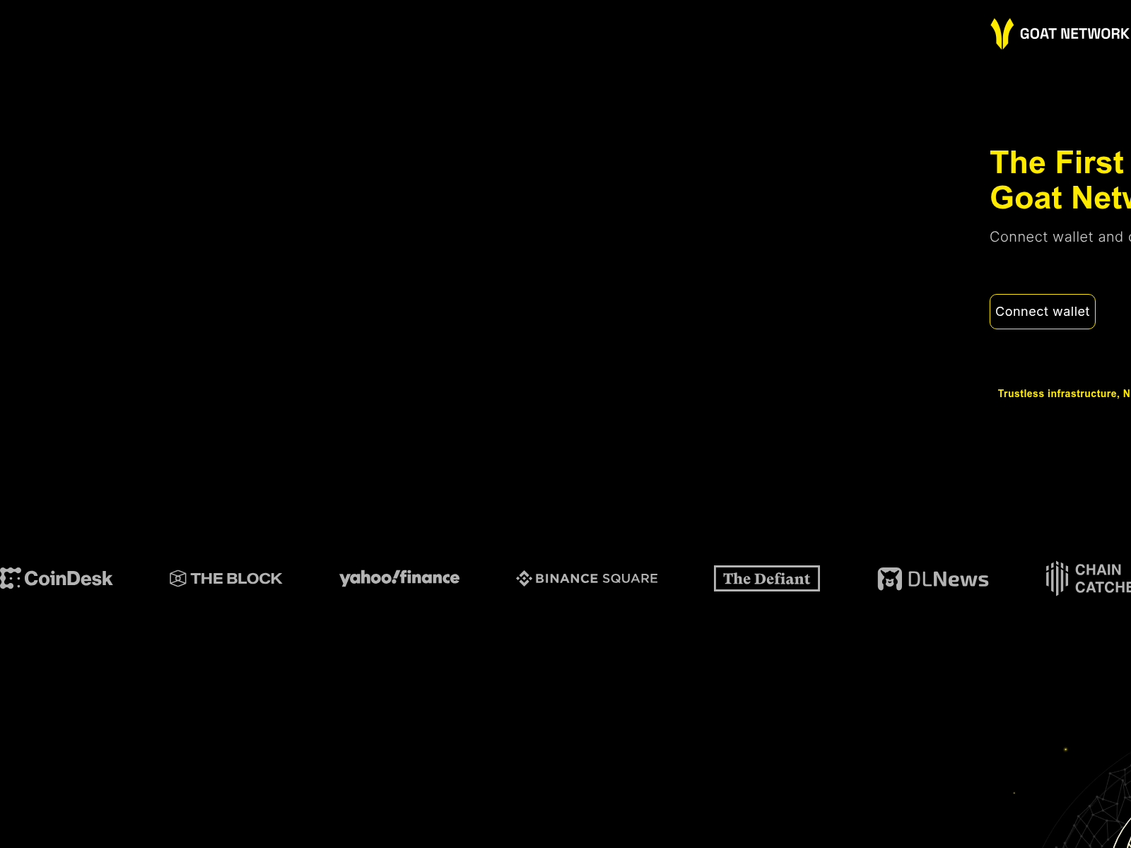 Screenshot of goatnetwork.app