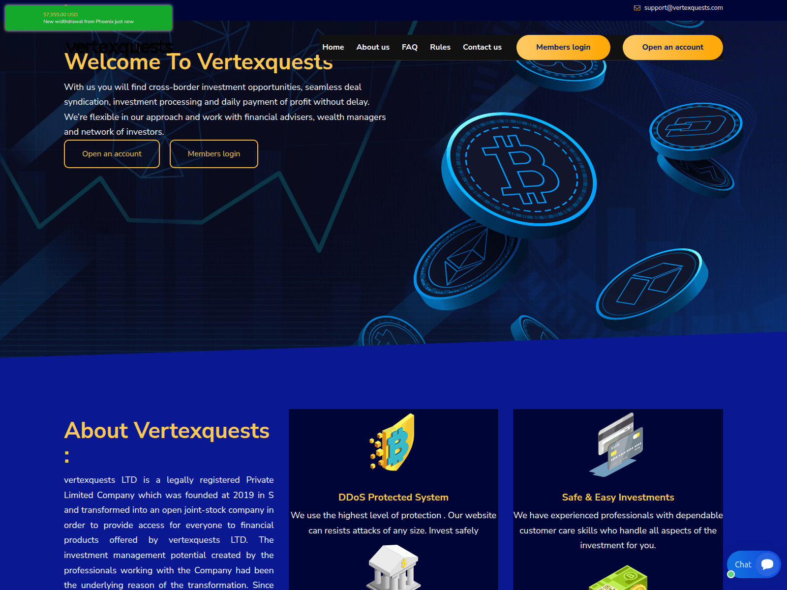 Screenshot of bitrin.builltt.com