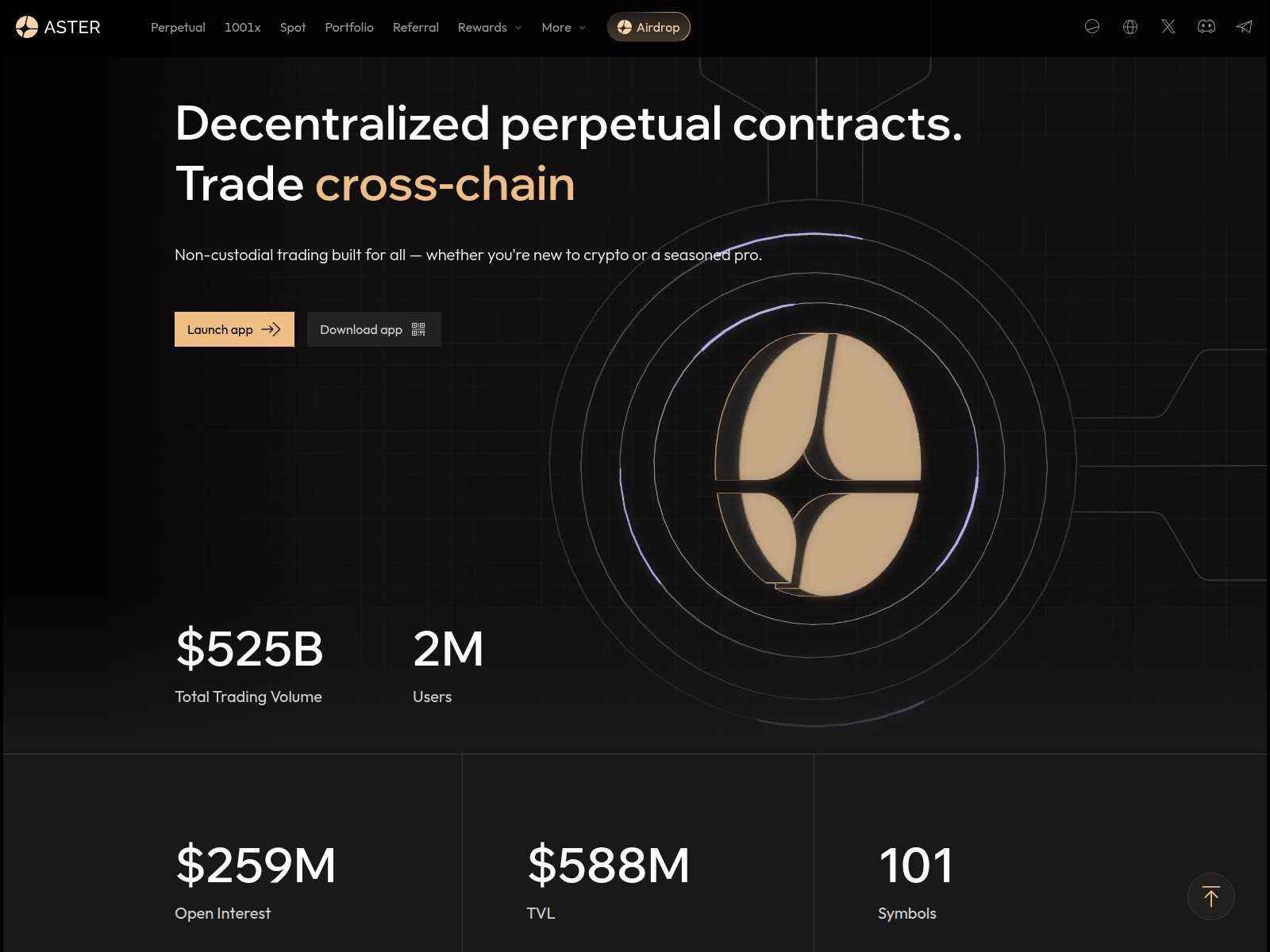 Forensic screenshot of aster-dex.online
