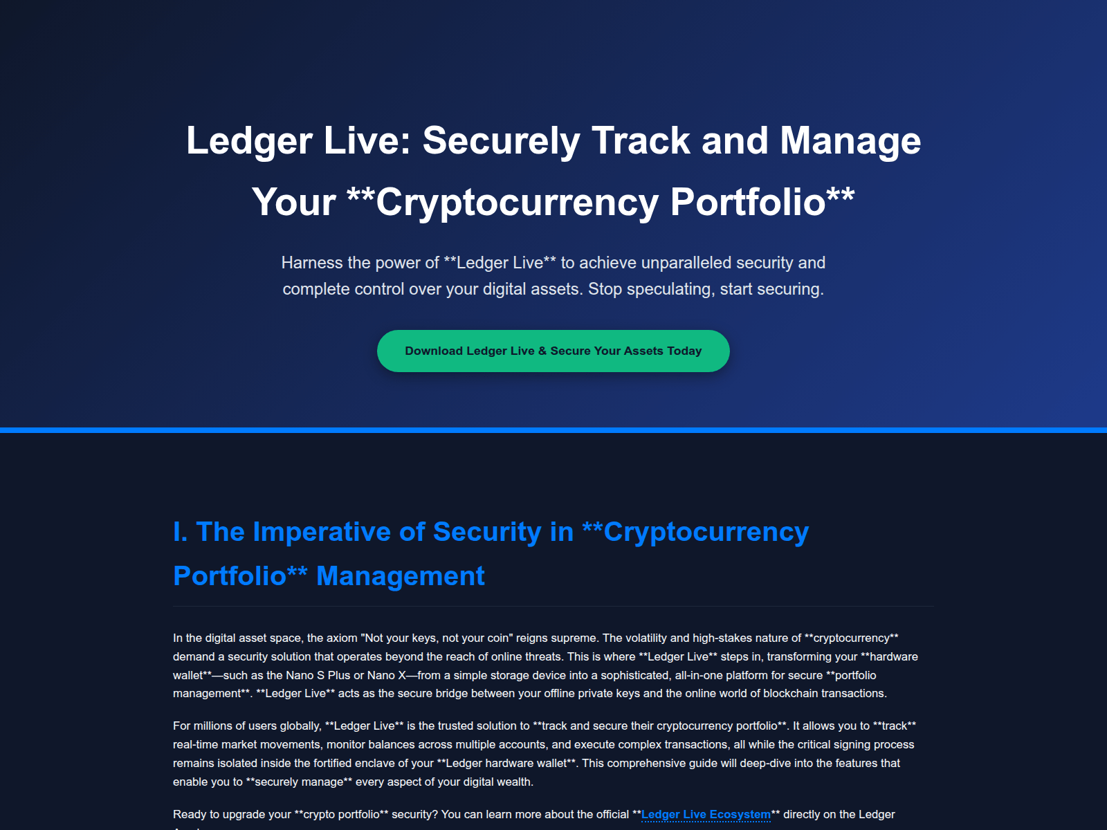 Screenshot of ledger-live-desktop-co.pages.dev
