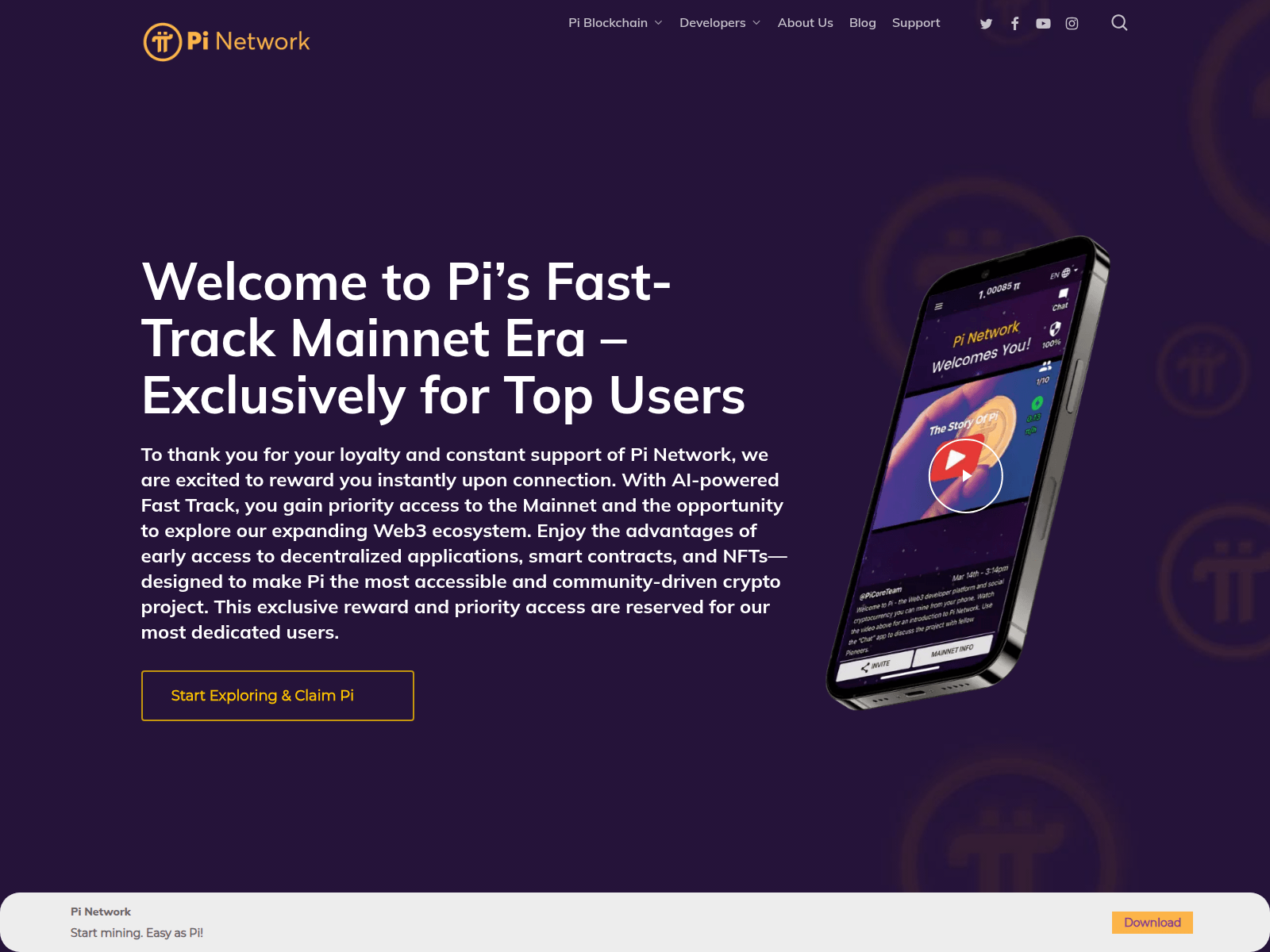 Screenshot of pi-network-fast-track.com