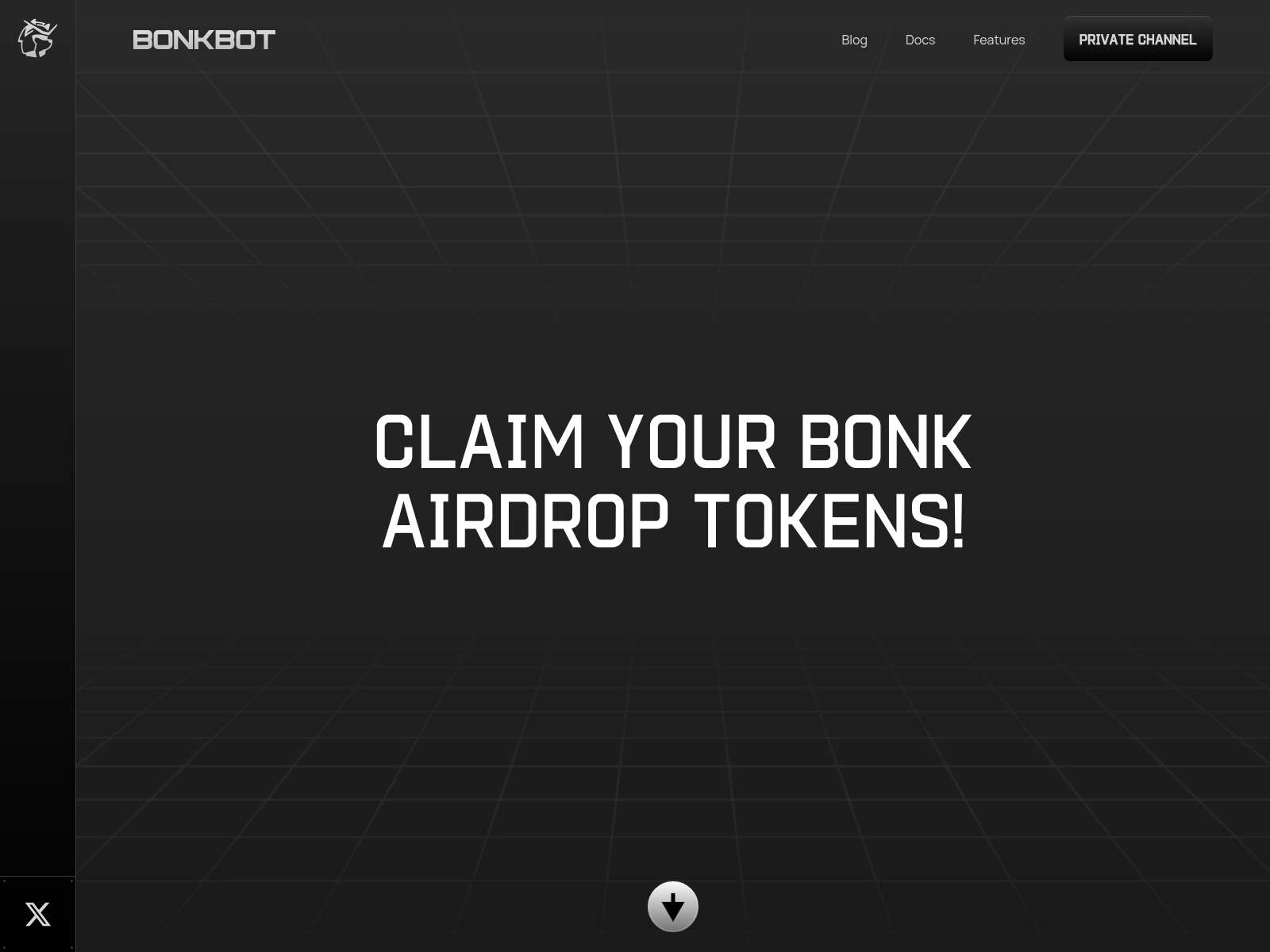 Screenshot of bonkbot-drop.top