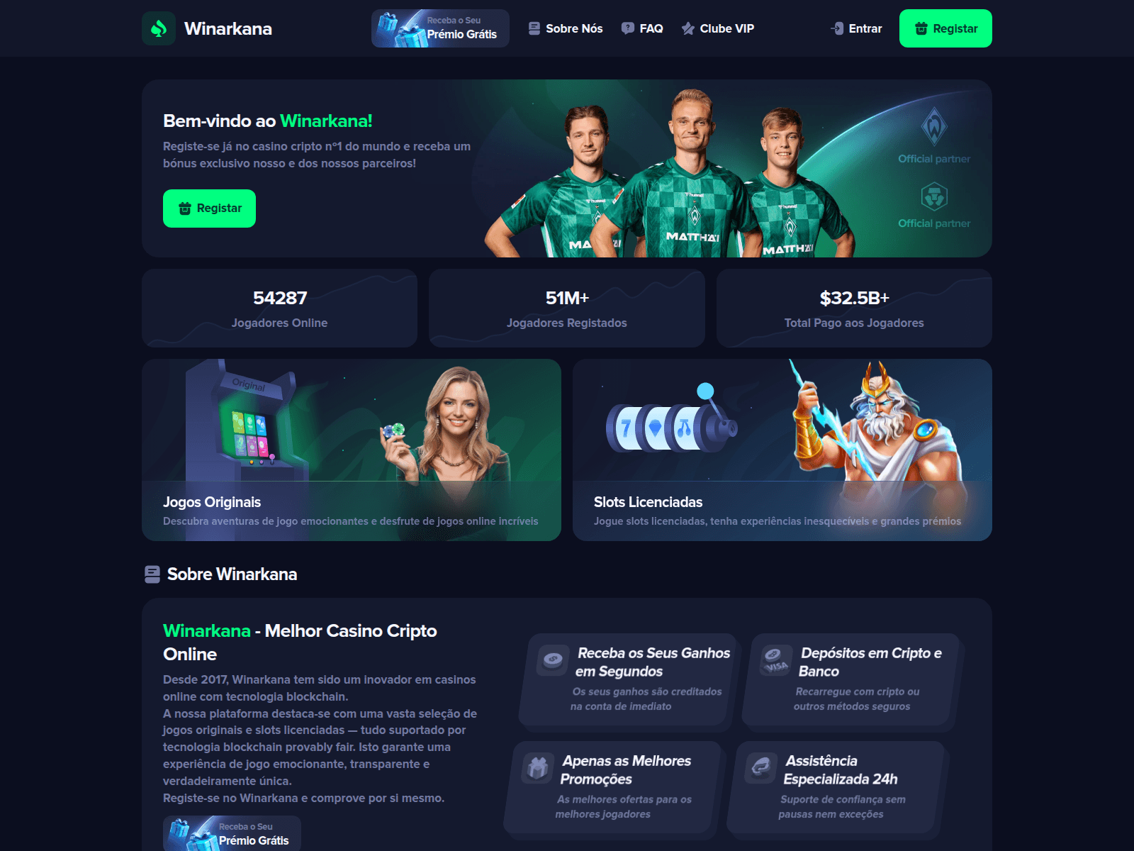Screenshot of winarkana.org