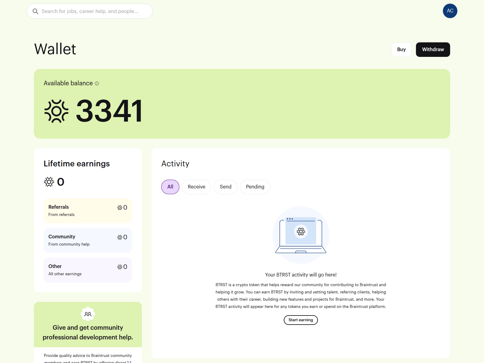 Screenshot of user-briantrust.sbs