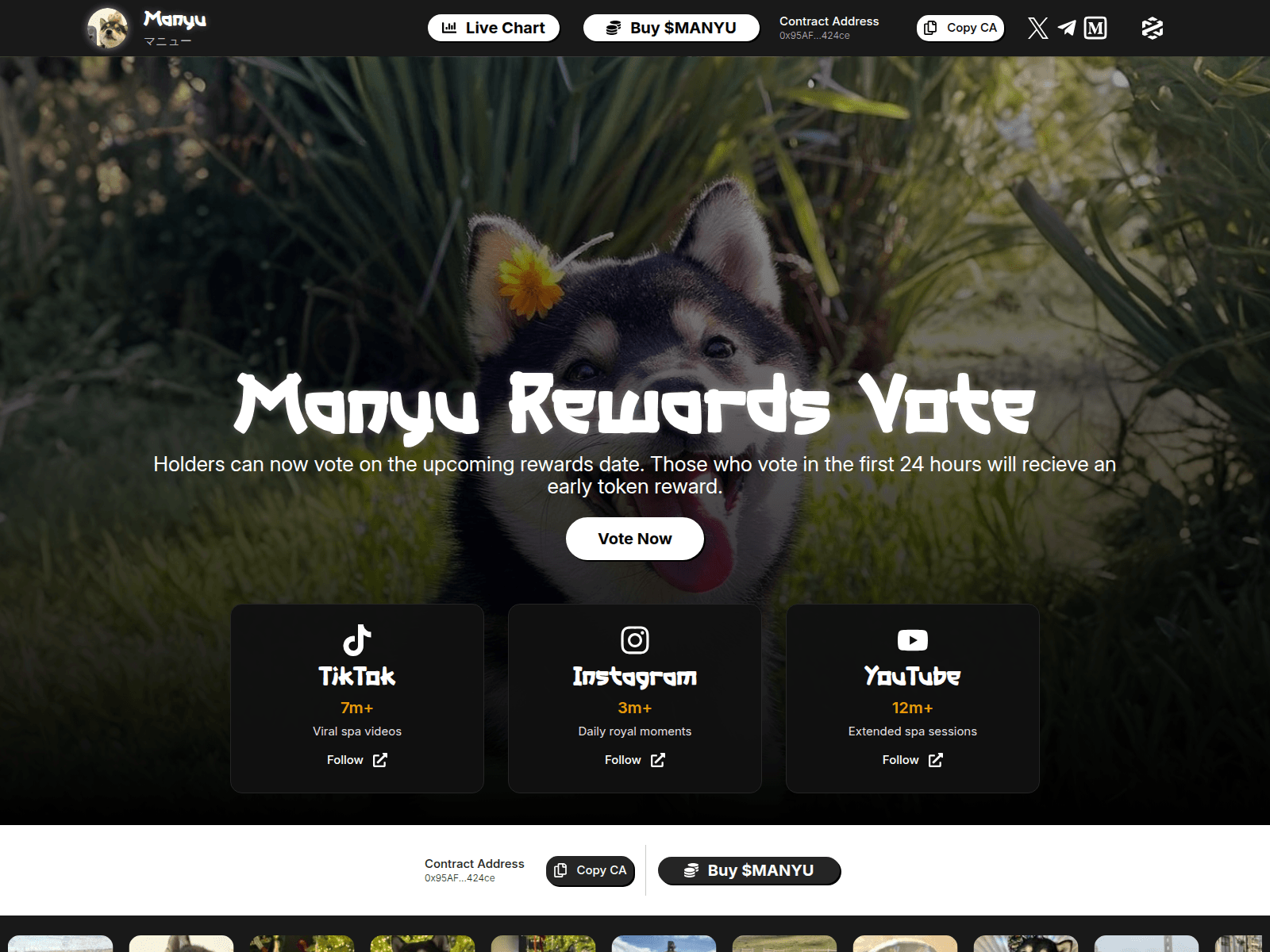 Screenshot of enroll-manyushiba.com