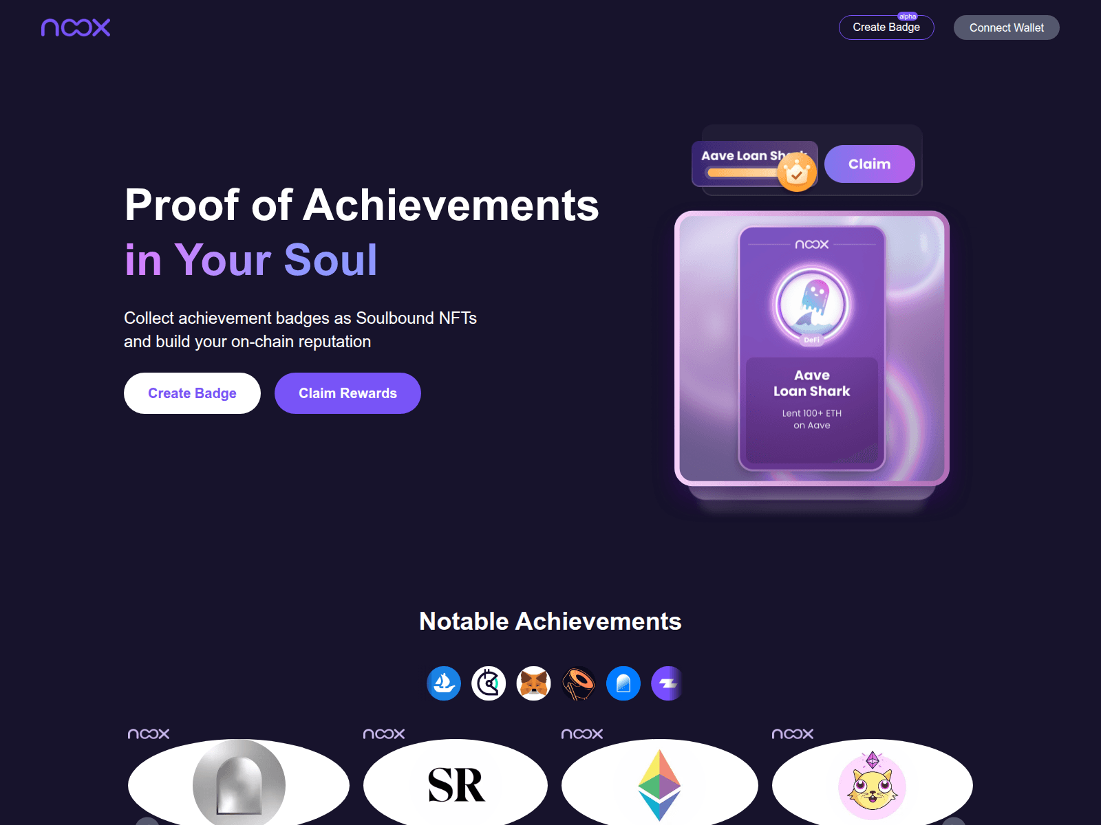 Screenshot of nooxnft.app