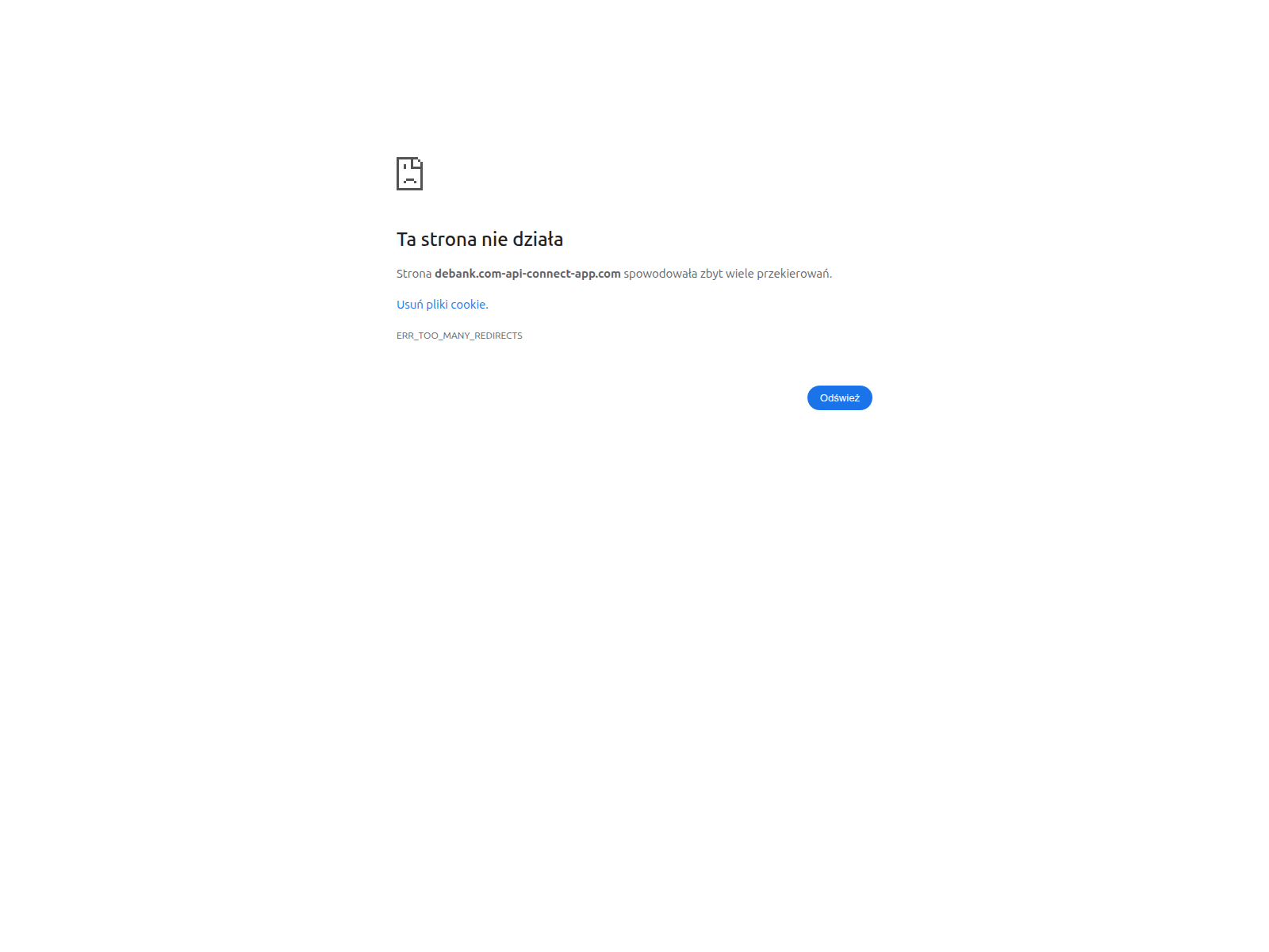 Screenshot of debank.com-api-connect-app.com