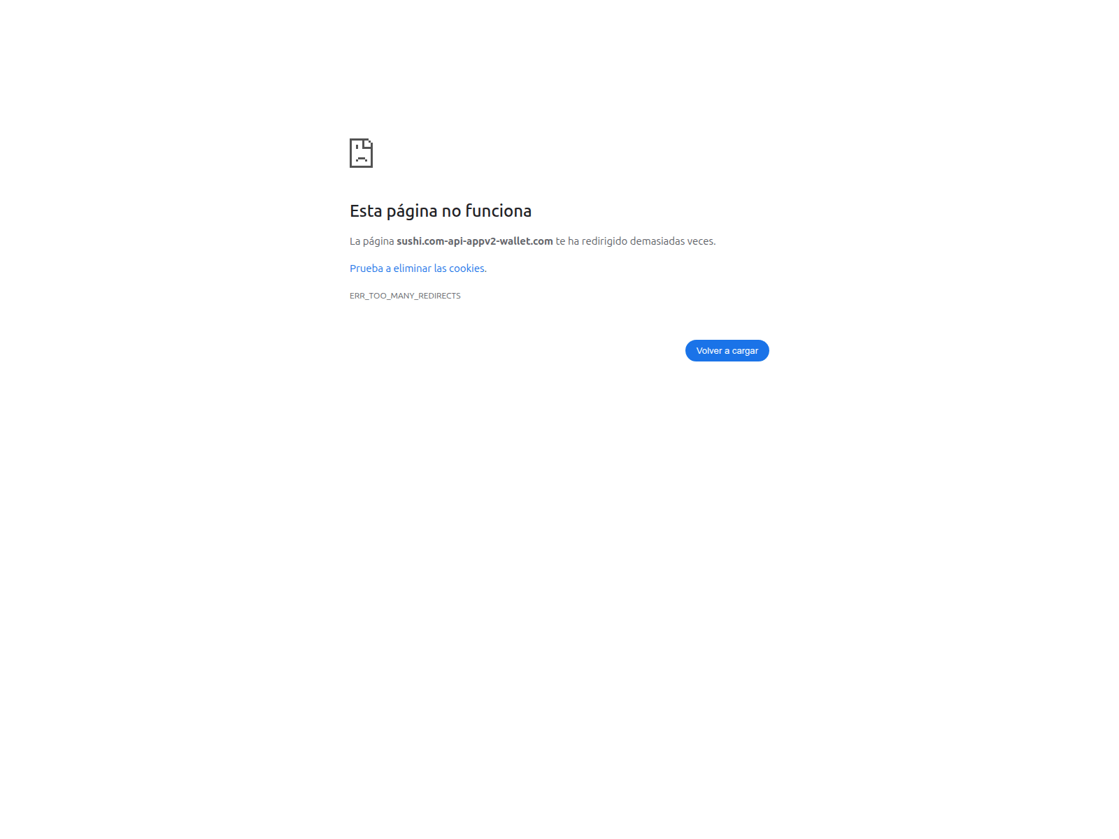 Screenshot of sushi.com-api-appv2-wallet.com