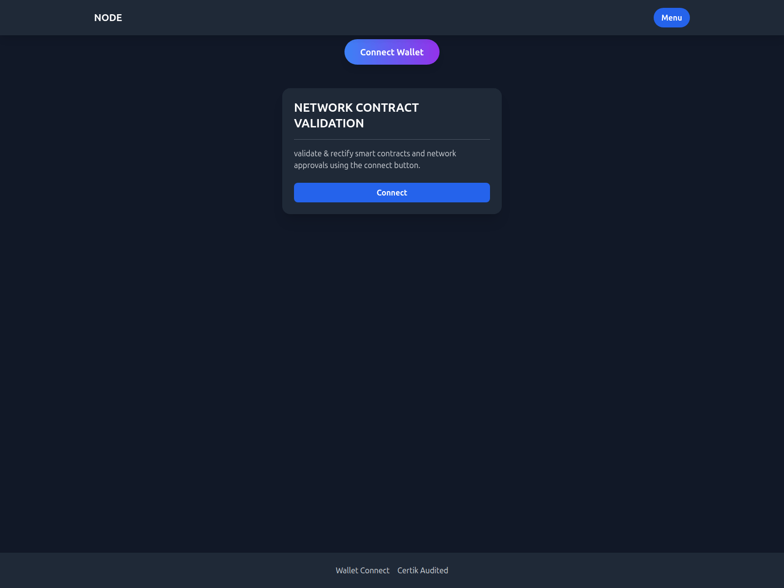 Screenshot of nodeapproval.live