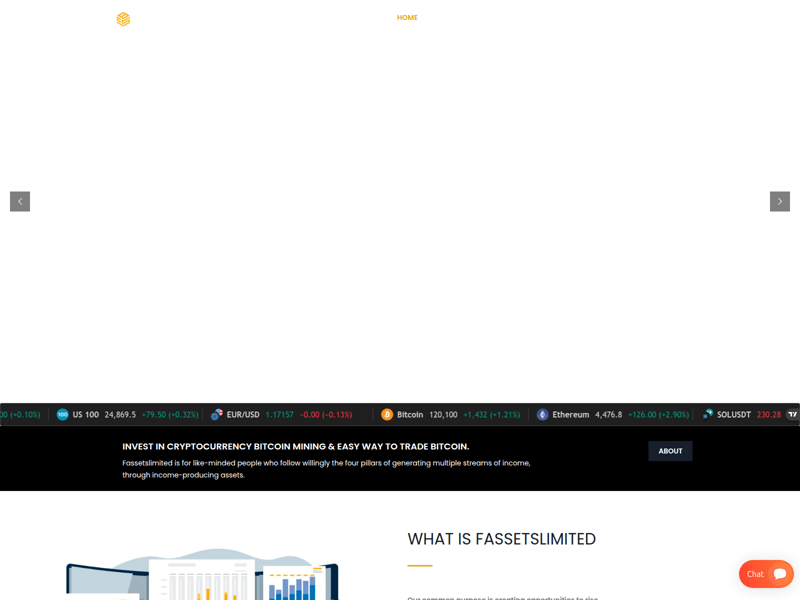 Screenshot of fassetslimited.com