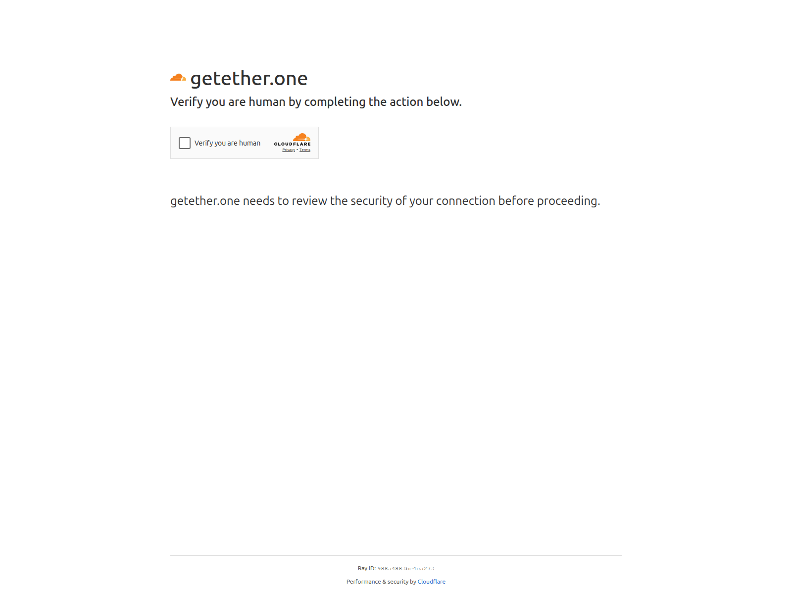 Screenshot of getether.one