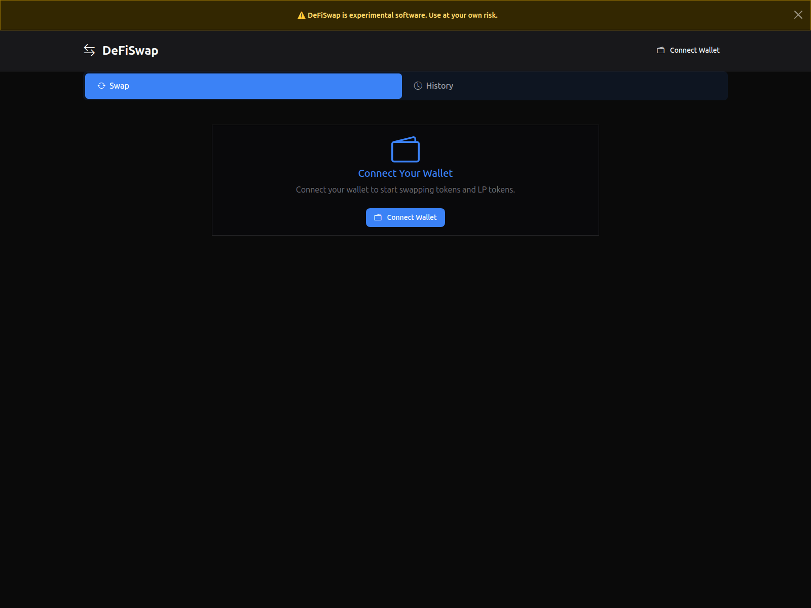 Screenshot of defiswap.pro