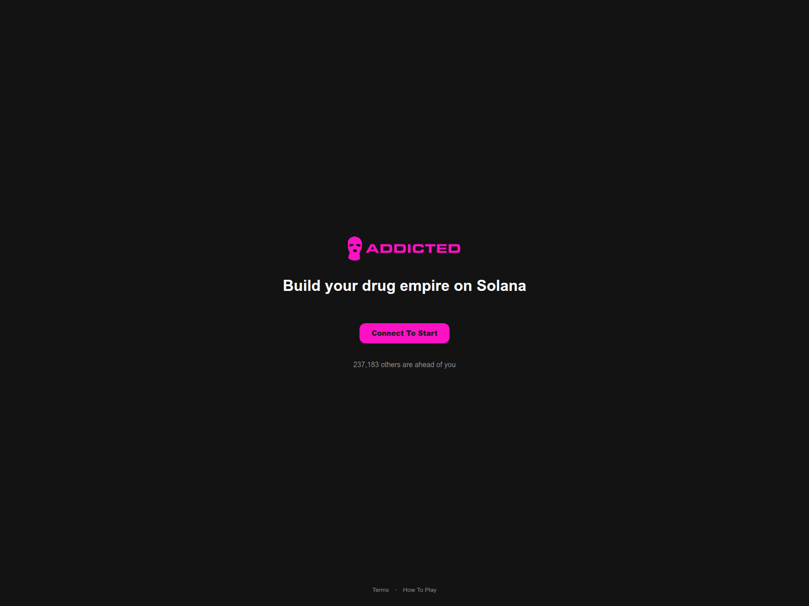 Screenshot of start-addicted.fun