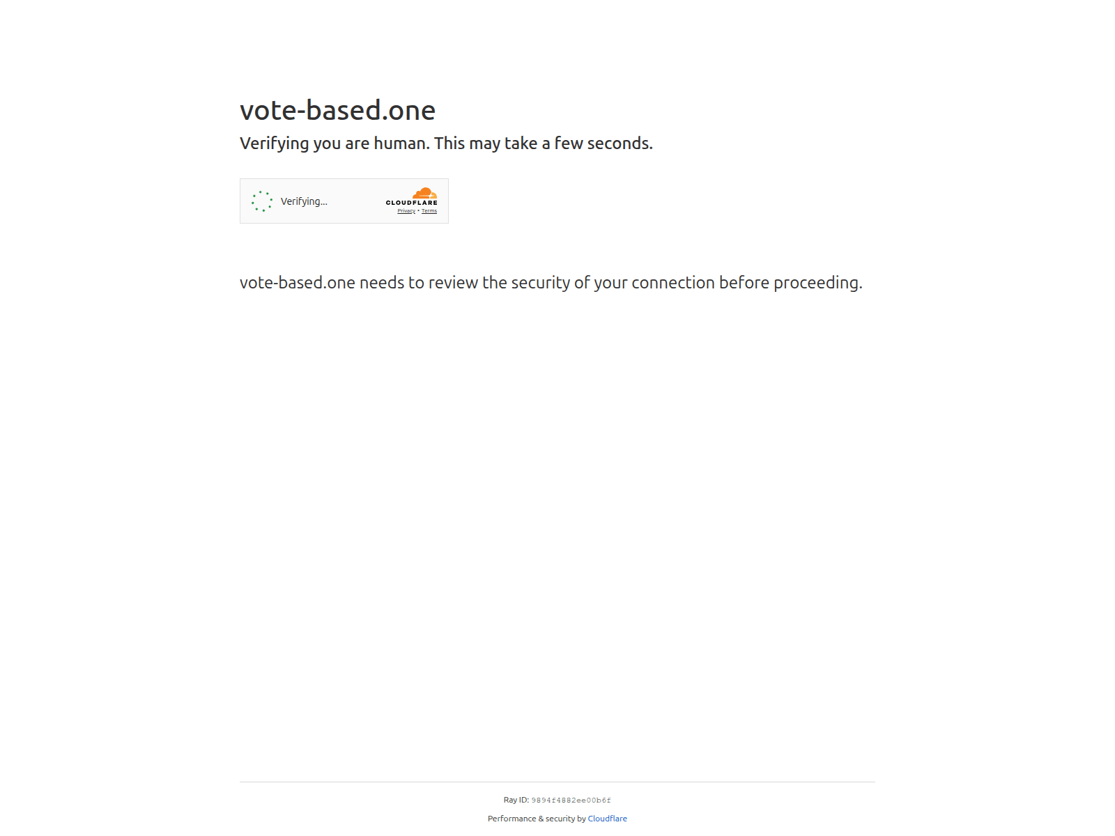 Screenshot of vote-based.one