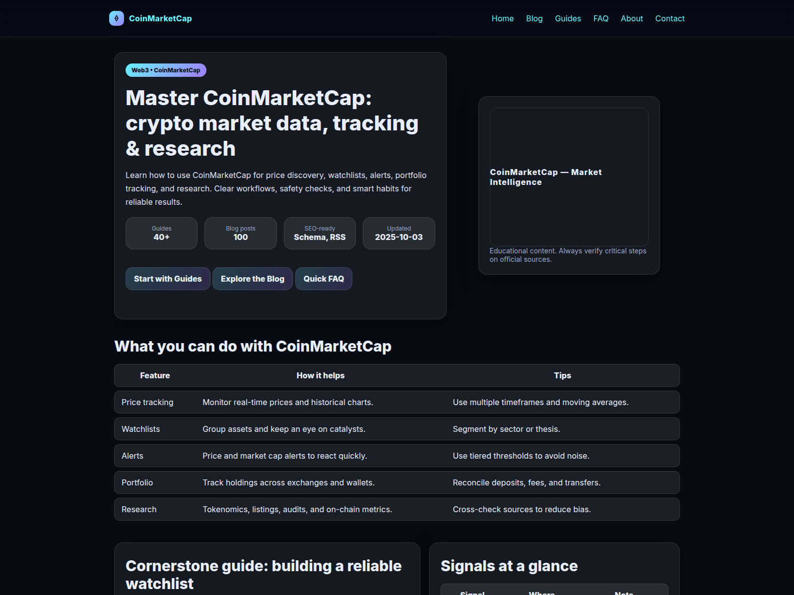 Screenshot of coinmarketcap-v1.co.com