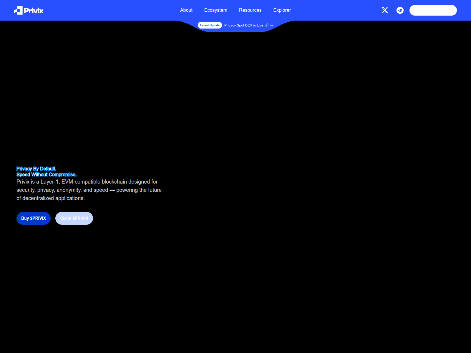 Screenshot of generate-privix.troranet.pro