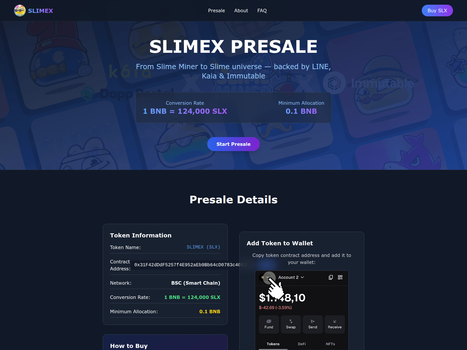 Screenshot of slimextoken.top
