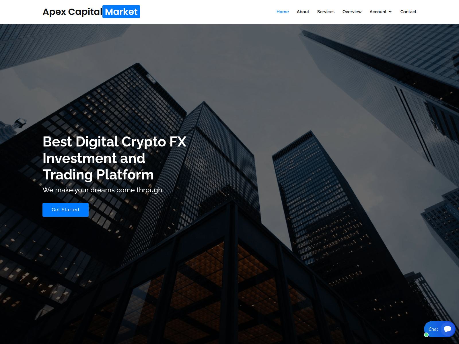 Screenshot of acapitalmarket.com