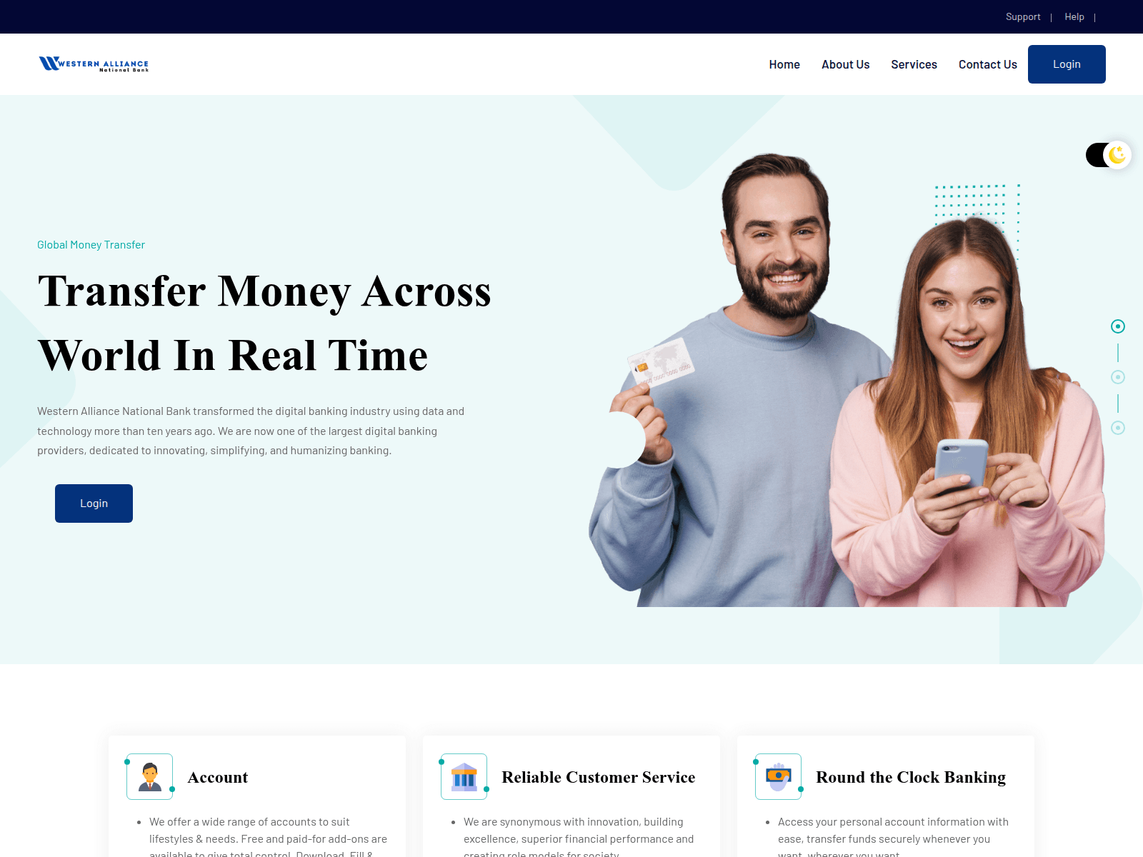 Screenshot of wanbonline.com