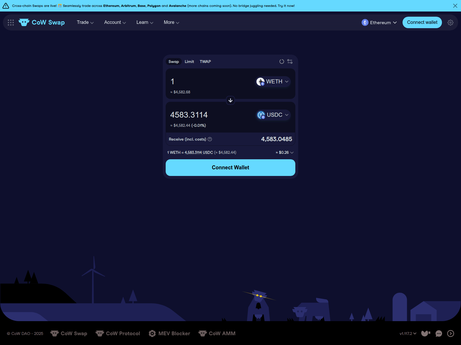 Screenshot of www.cowsepper.com