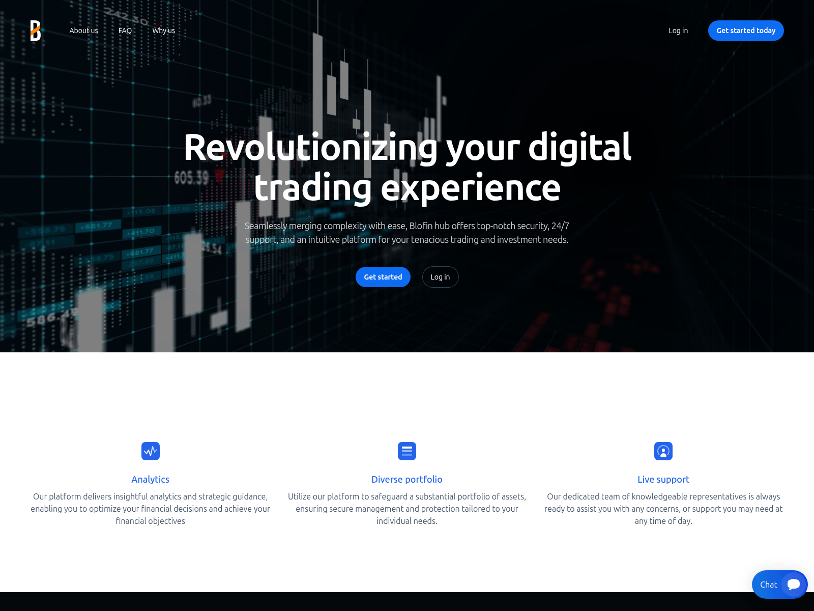 Screenshot of blofinhub.net