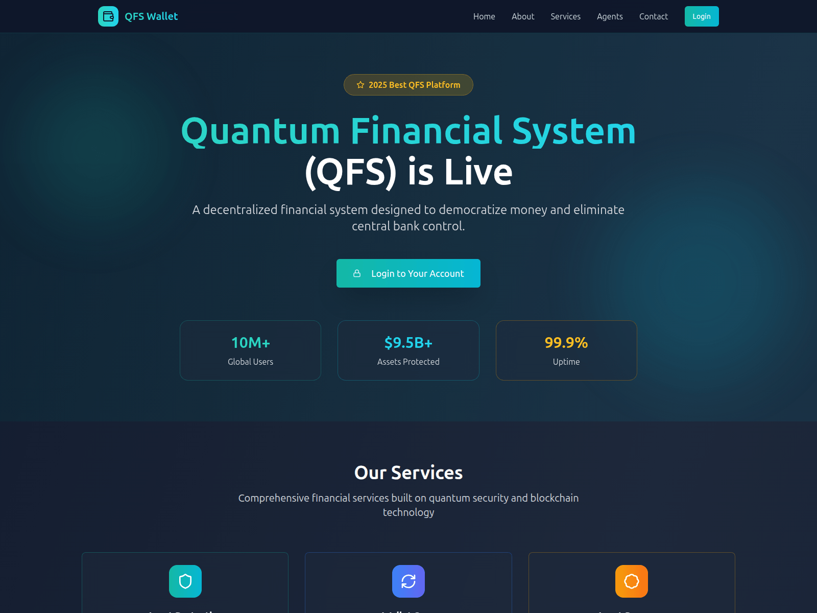 Screenshot of qfs-official.com
