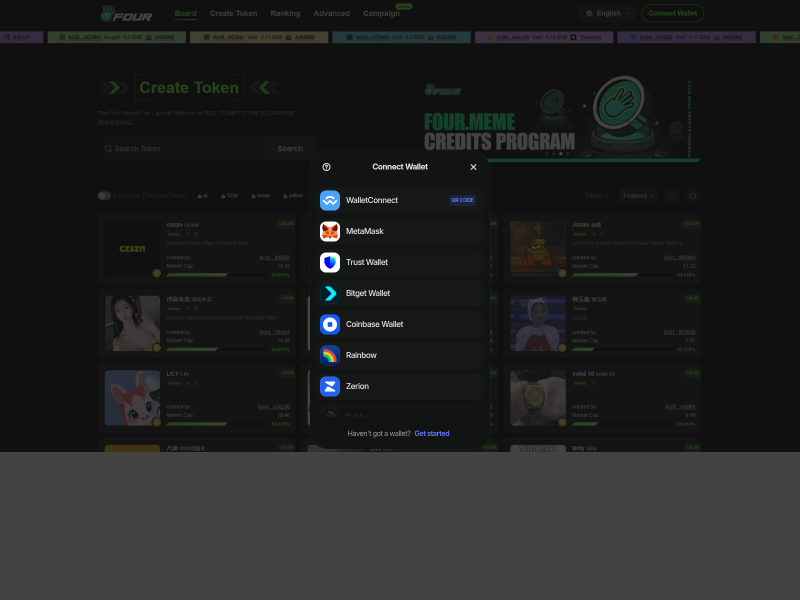 Screenshot of four-memes.net