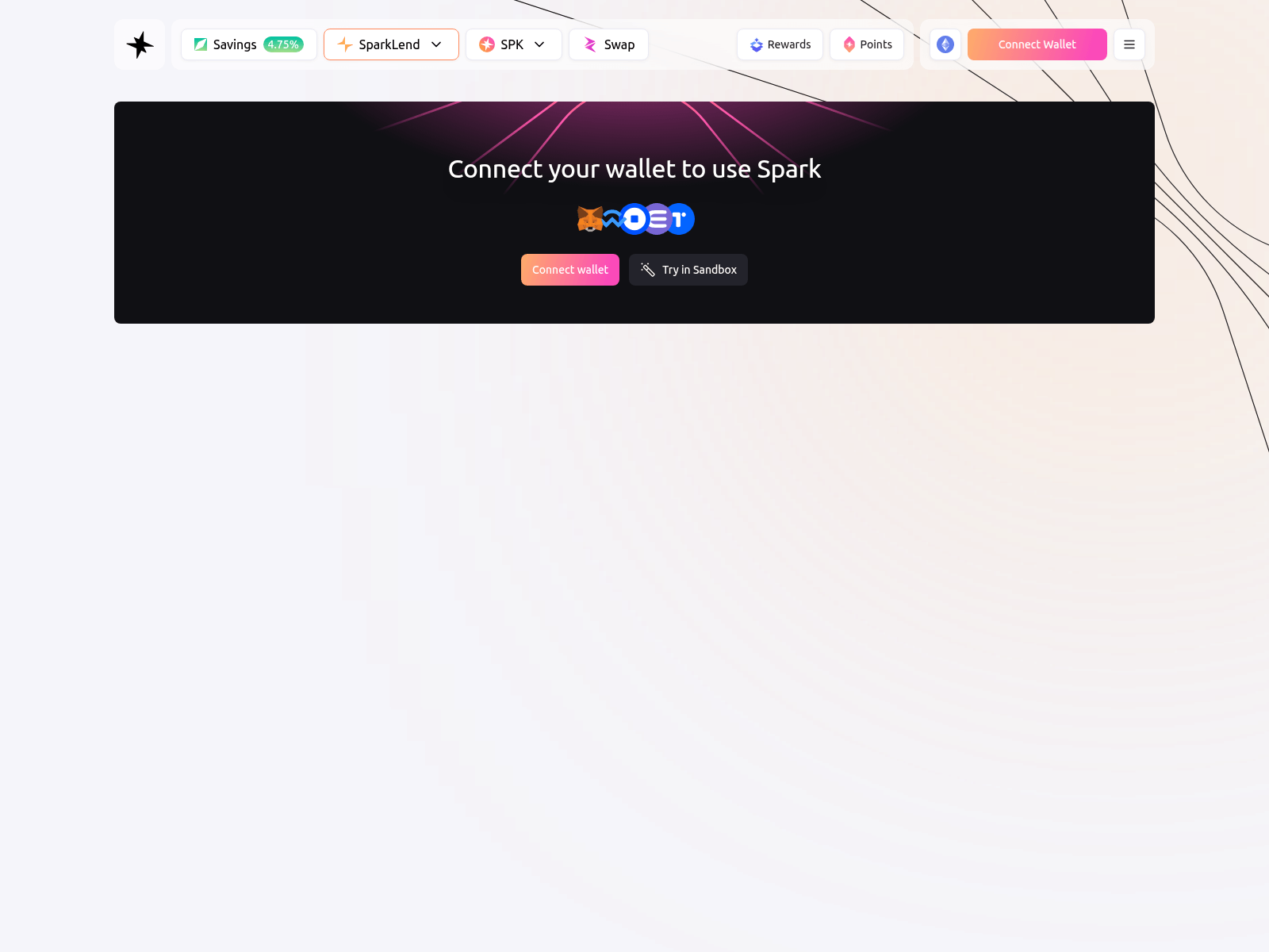 Screenshot of sparksfenance.org