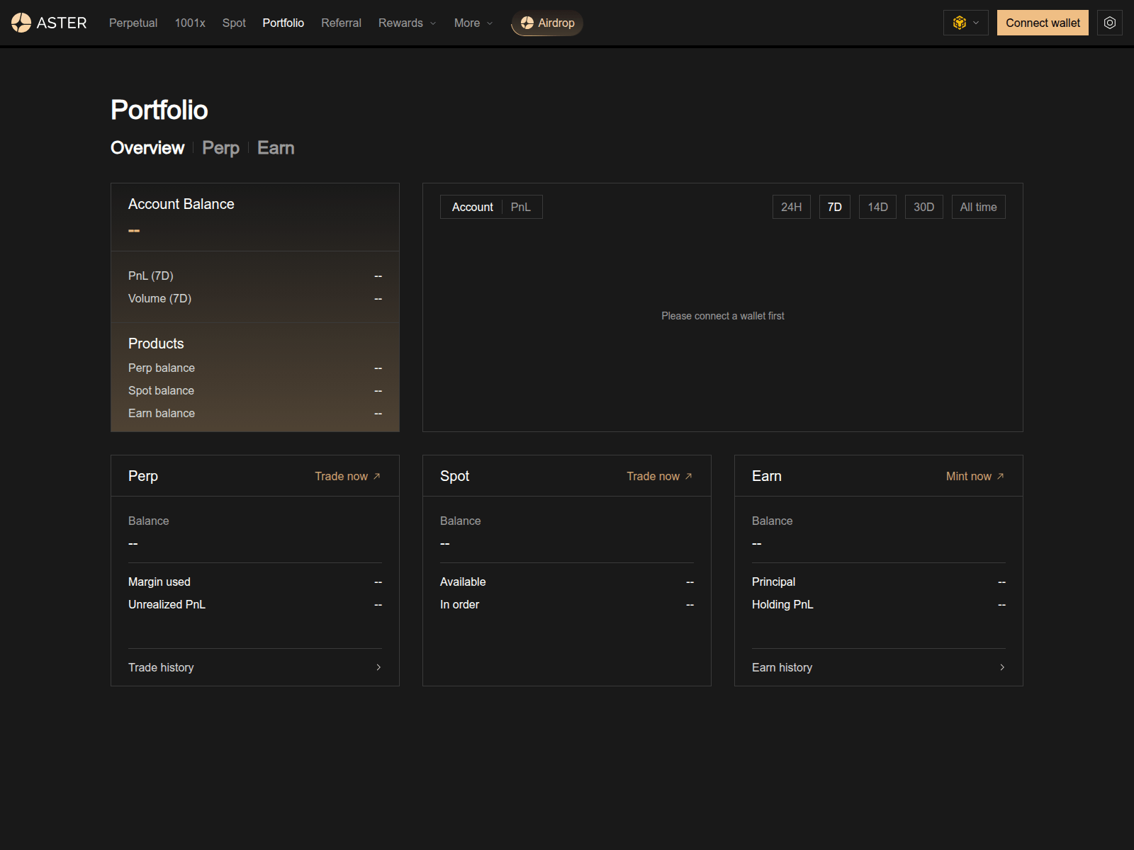 Screenshot of app-aster-dex-v4.com