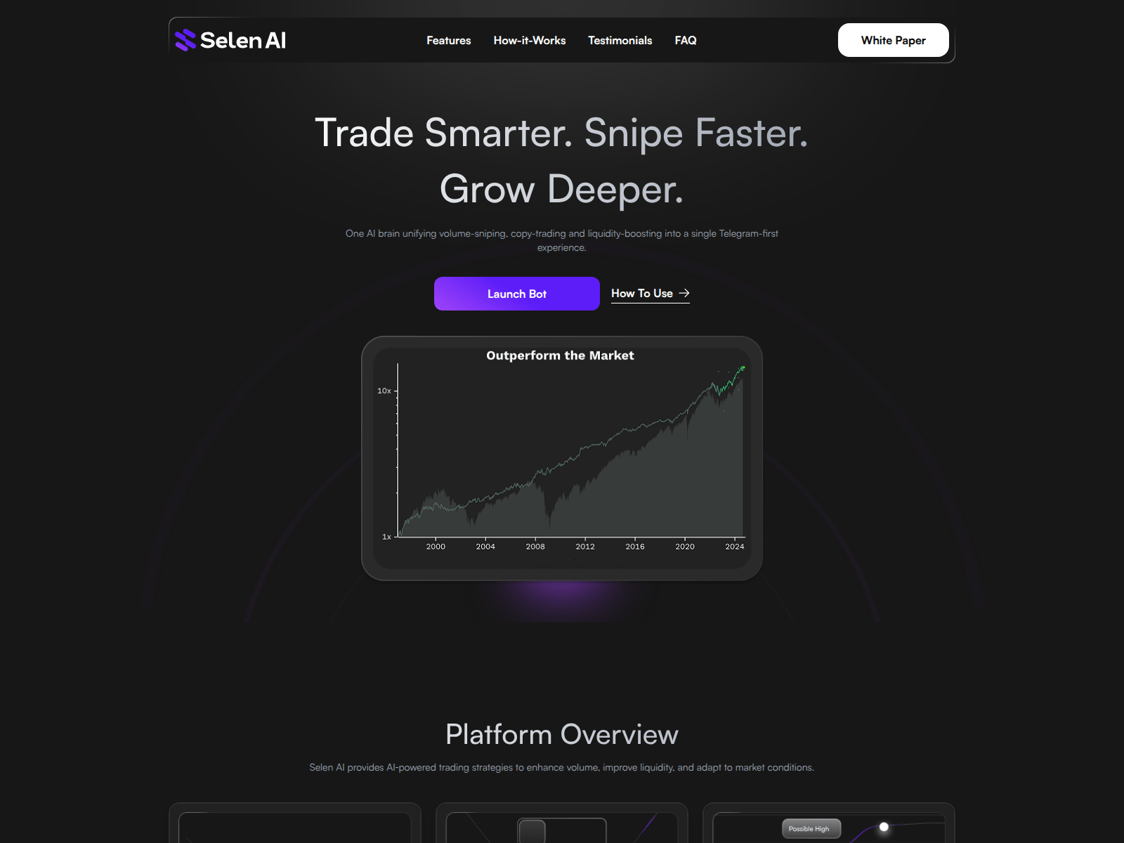 Screenshot of selenai.app