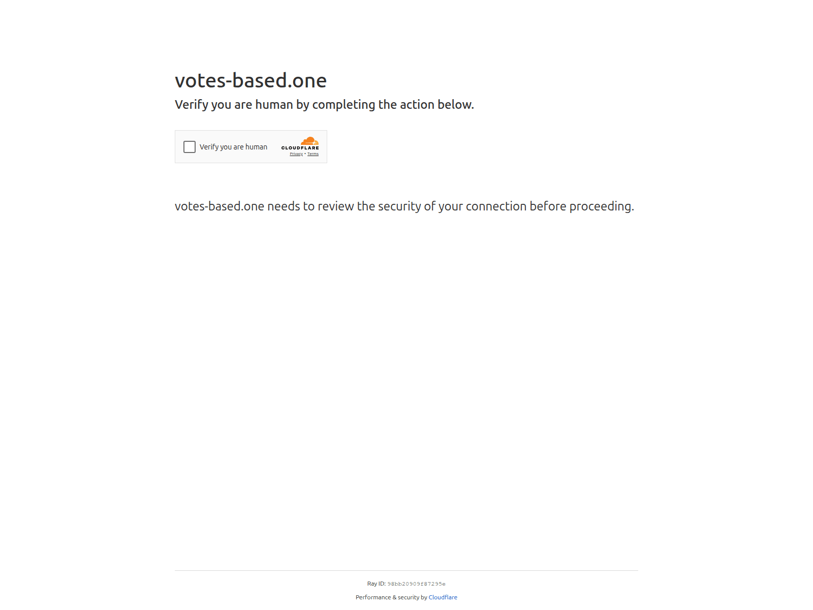 Screenshot of votes-based.one