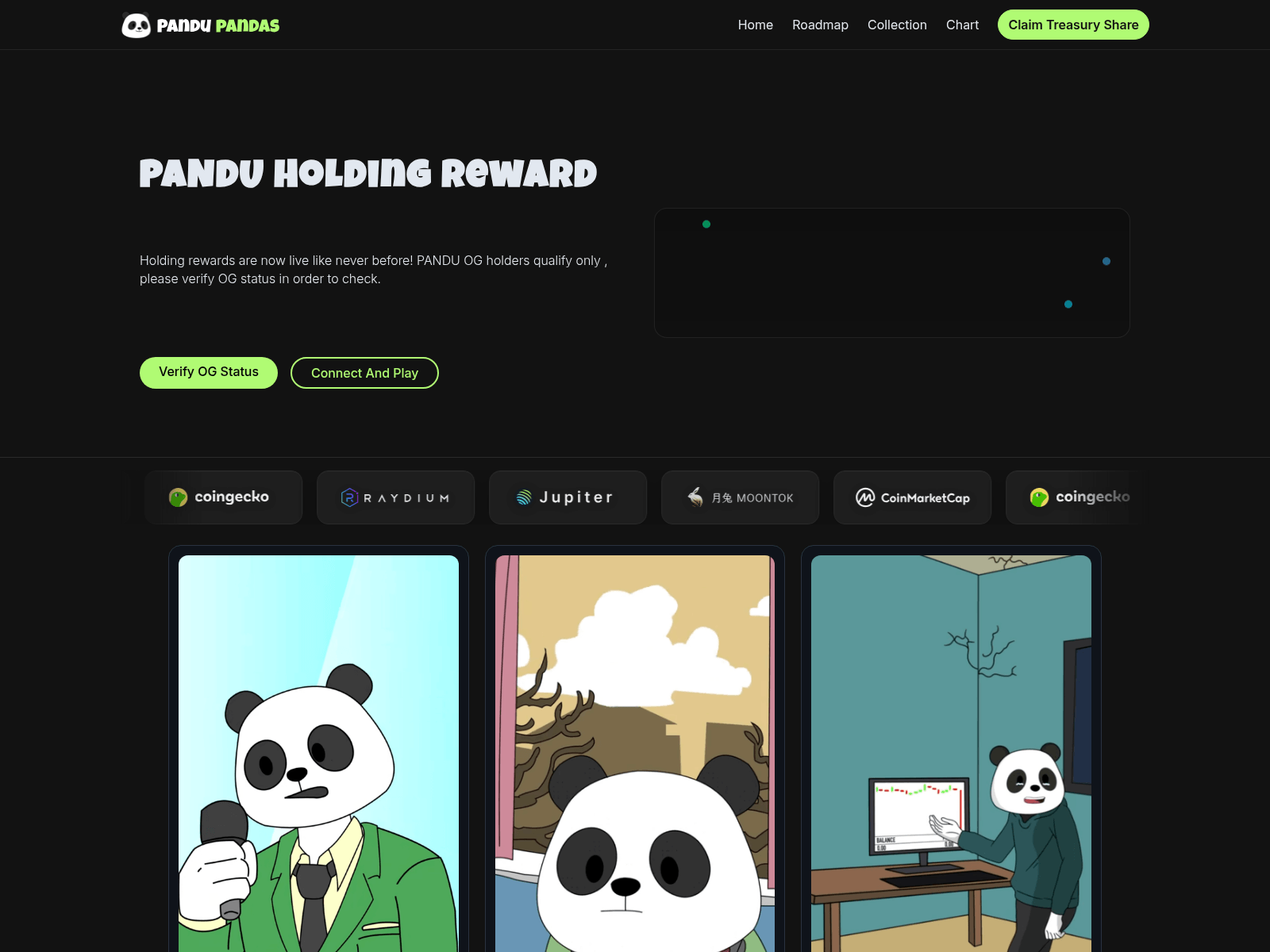 Screenshot of panduspandas.fun