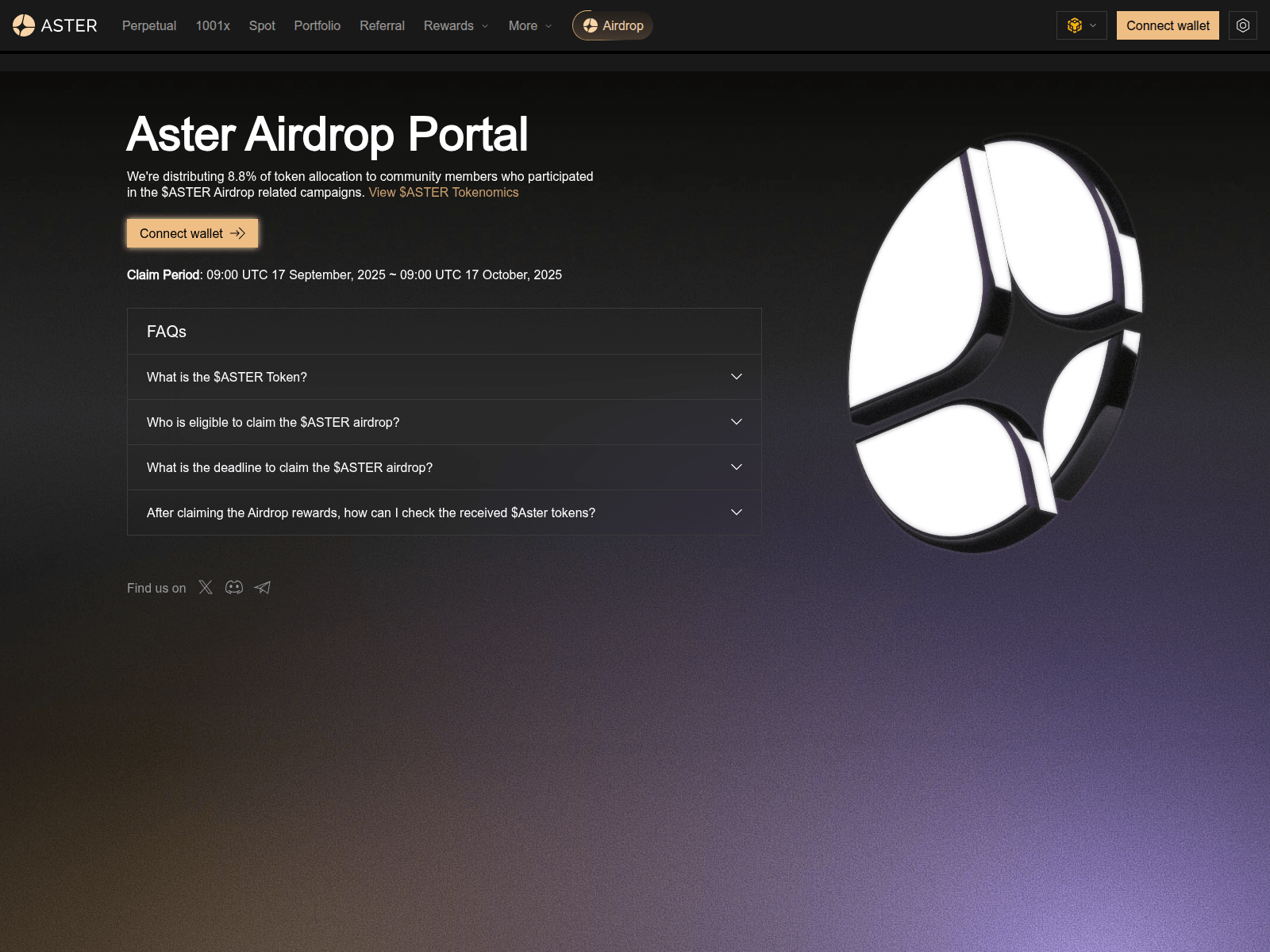 Screenshot of snapshot-asterdex.com