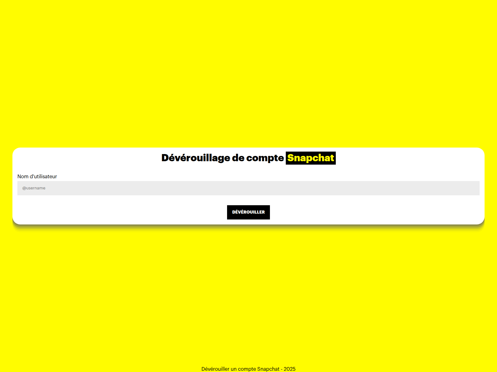Screenshot of snappasse.fr