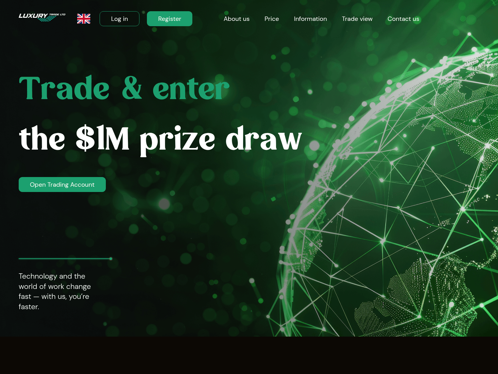 Screenshot of luxury-trade.io