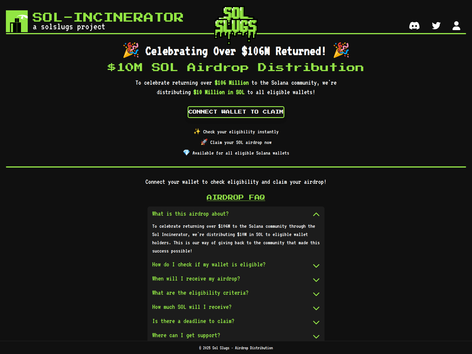 Screenshot of claim-sol-incinerator.com