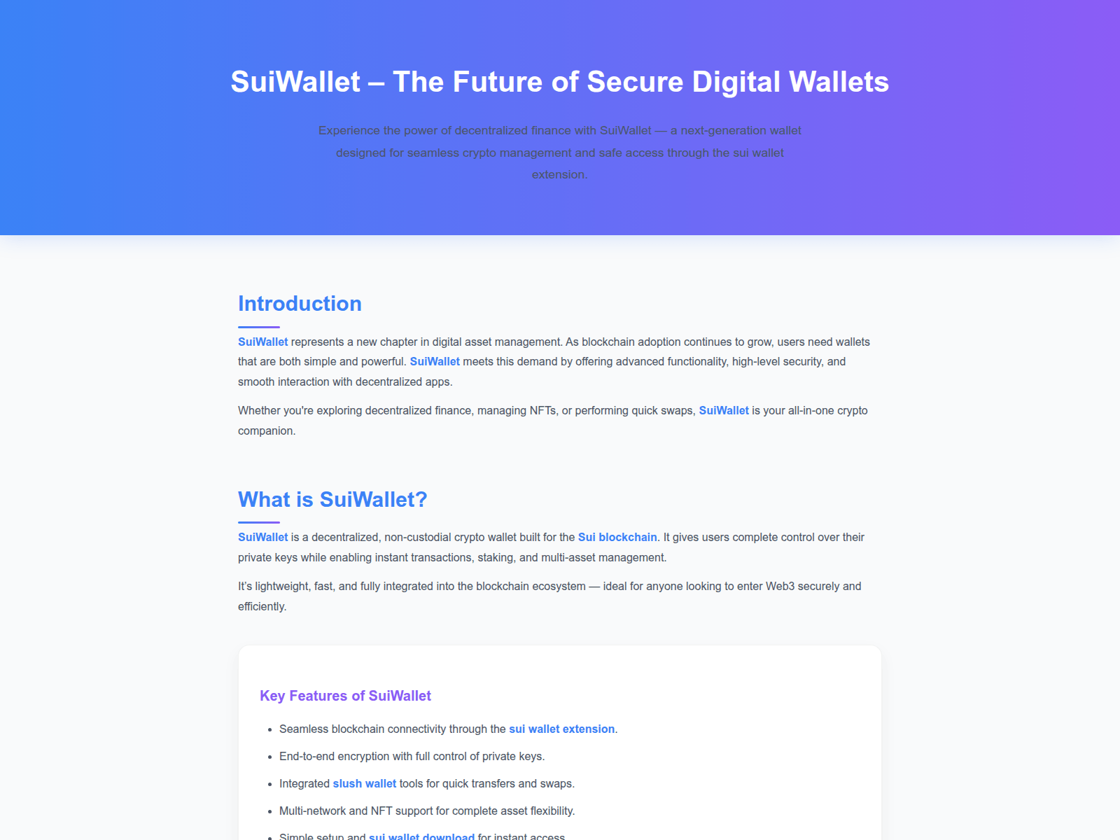Screenshot of info-suiwalet-eng.pages.dev