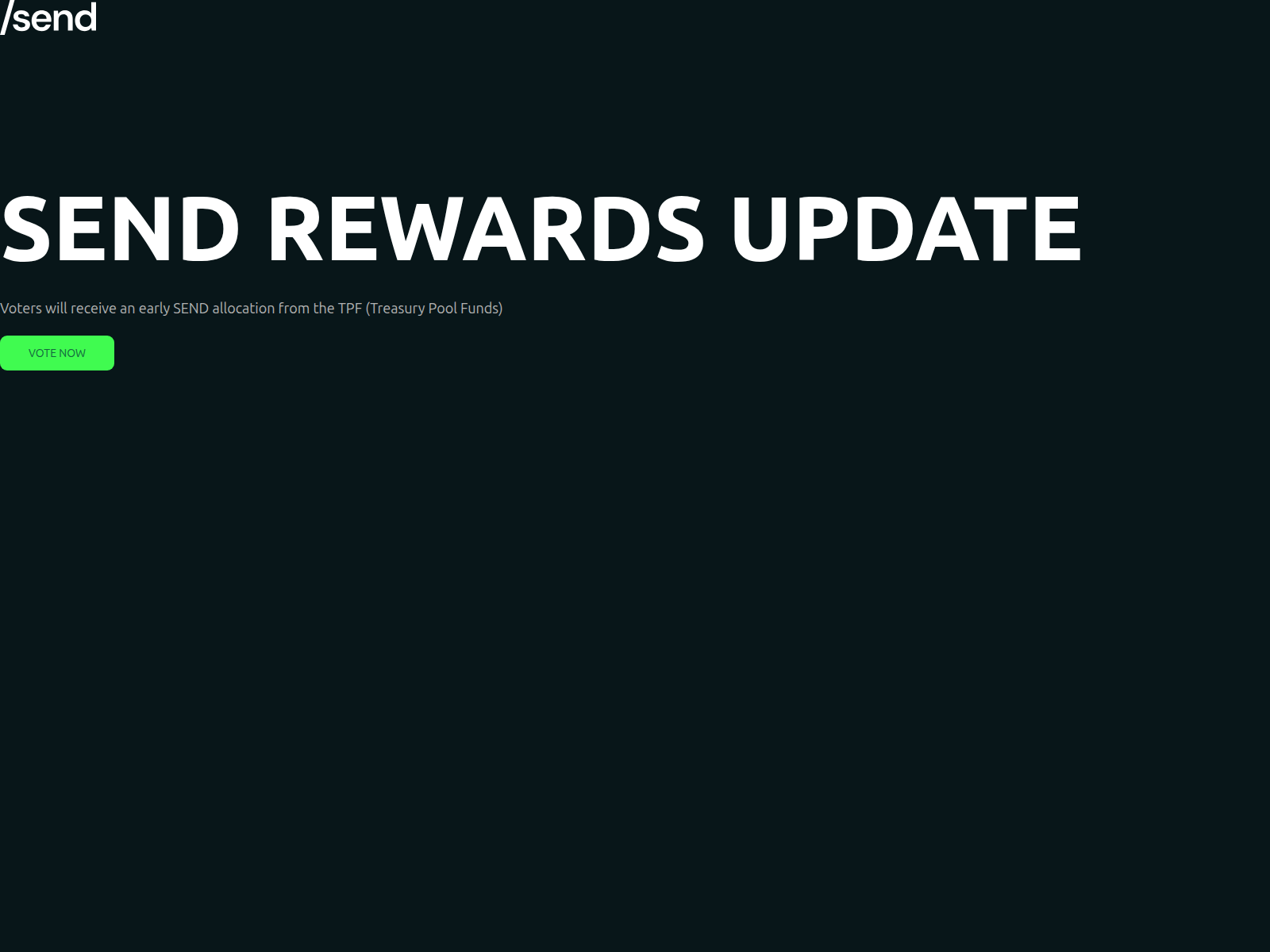 Screenshot of signup-sends.info